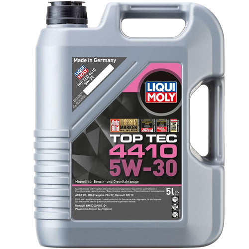 LIQUI MOLY Top Tec 4410 5W-30 Motoröl Synthesetechnologie 5 L Kanister