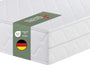 Badenia Trendline BT100 2-in-1 Duo Komfortmatratze - 90x200 H2/H3. Weiße Matratze, wendbar mit H2/H3 für Schlafkomfort.