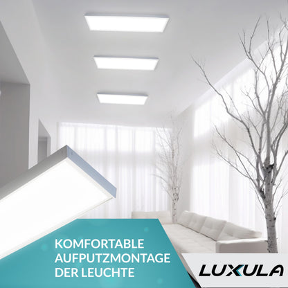 LUXULA LED Deckenleuchte 120 cm, 36 W, 4000 K neutralweiss, 3600 lm