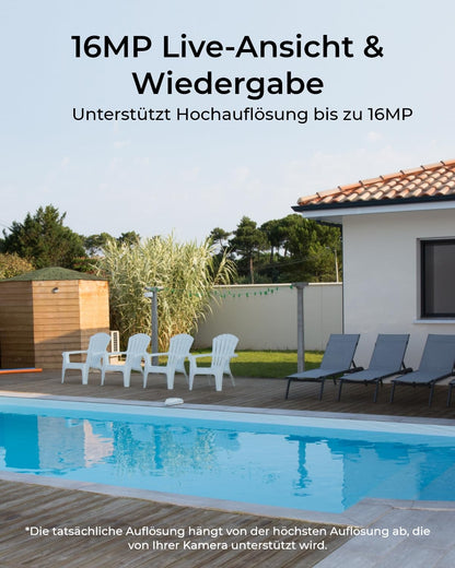 Reolink Home Hub, Speicherzentrale für bis zu 8 Überwachungskameras