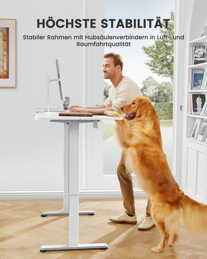 ErGear Elektrisch Höhenverstellbarer Schreibtisch - 100x60 cm