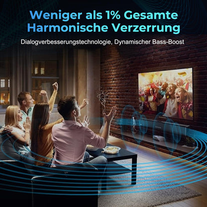 OXS S3 Soundbar für Fernseher – Bluetooth Heimkino Audio