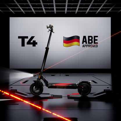 UrbanRide E-Scooter Strassenzulassung 10 Zoll Offroad 70km