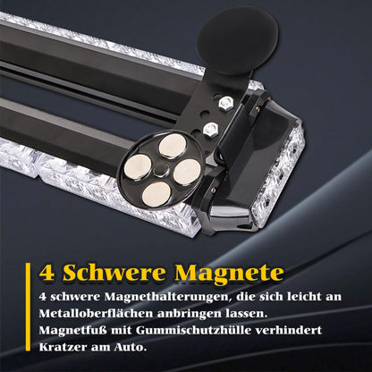 ROUTECKING 67cm 54 LED Rundumleuchte Blinklicht – Gelb magnetisch