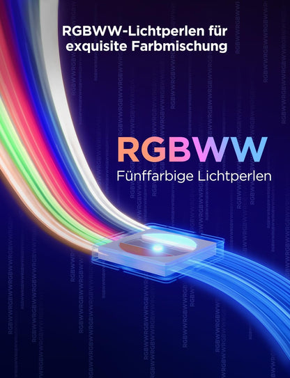 Govee LED Strip 2 Pro Smart RGBIC LED Streifen – 5m Matter