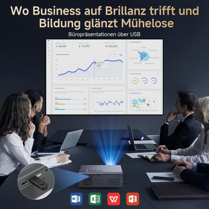 KOGATA 4K Smart Beamer – Heimkino Projektor mit Netflix