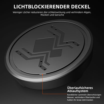 Spider Farmer Selbstbewässerungssystem 4er-Set 50L Indoor