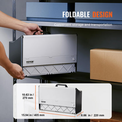 VEVOR Airbrush Spritzkabinen Bausatz - Absauganlage 405x330x355mm