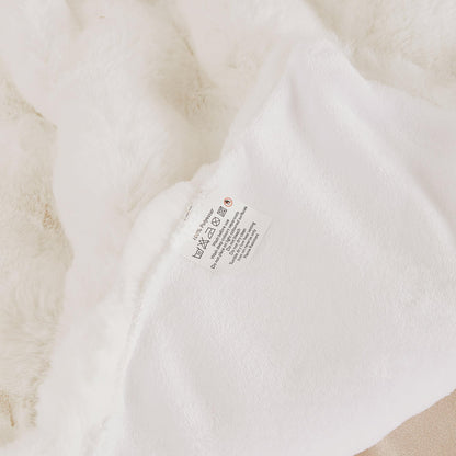 ORINOVA Kuscheldecke Plüsch Flauschig – 150x200 cm Beige