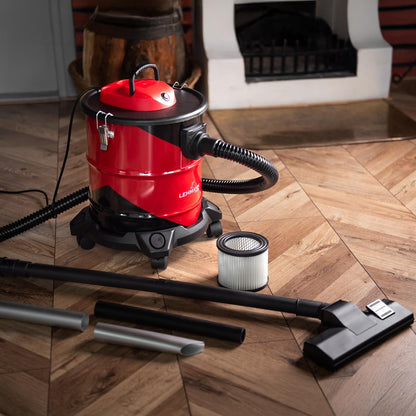 LEHMANN Haddo Industriestaubsauger 2000W – Nass Trocken Aschesauger 20L