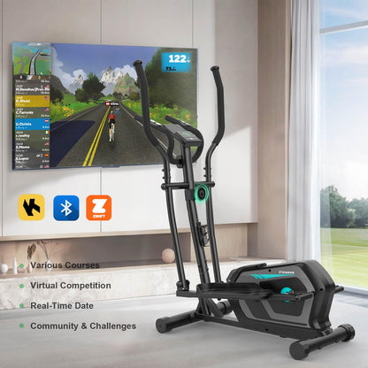 SportFit Crosstrainer Ellipsentrainer - ultraleise Bluetooth 16 Stufen