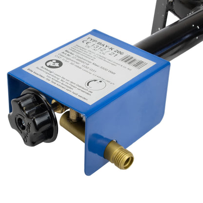 Eversmoke Gasringbrenner Maxi 5500W – inkl. Druckminderer & Schlauch