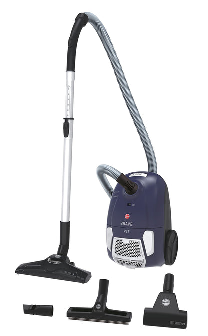 Hoover Brave BV60PET Bodenstaubsauger mit Beutel Tierhaardüse