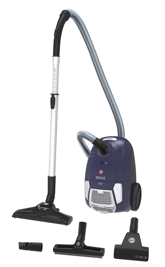 Hoover Brave BV60PET Bodenstaubsauger mit Beutel Tierhaardüse