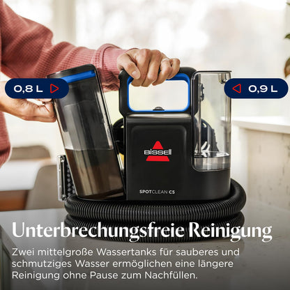 BISSELL SpotClean C5 Polsterreiniger und Teppichreiniger, 400 W