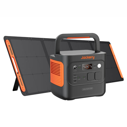 Jackery 2000 v2 Tragbare Powerstation – 200W Solarpanel Set