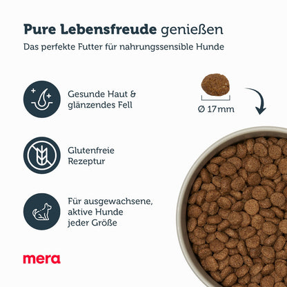 mera Pure Sensitive Insect Protein Trockenfutter 12,5kg