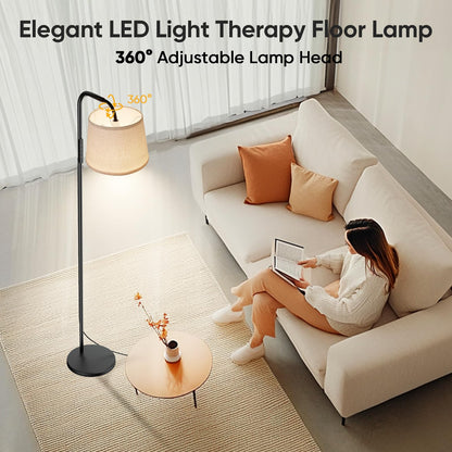 Caromolly Lichttherapielampe Stehlampe 10000 Lux - Fernbedienung