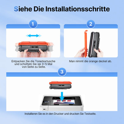 NOGIVY TN-423 Toner Set kompatibel für Brother MFC-L8690CDW, 4er-Pack