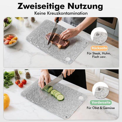 Titan Schneidebrett 100% Titanium Antibakteriell – 28x40 cm