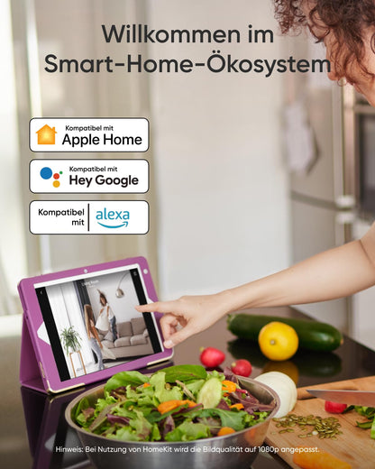 Eufy E30 Indoor Kamera Überwachungskamera - 4K UHD 2er-Pack