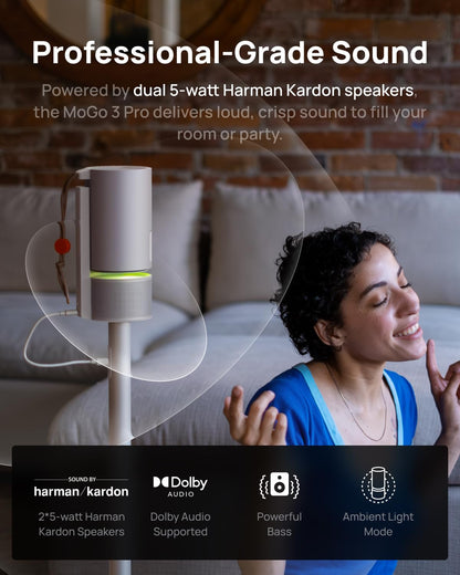 XGIMI MoGo 3 Pro Tragbarer Mini Beamer - Full HD, Google TV