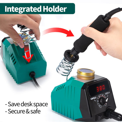 YIHUA 939D-V Brandmalerei Brennpeter Digitalanzeige 20 Spitzen