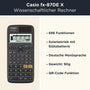 Casio fx-87DE X ClassWiz Taschenrechner mit WYNGS Schutztasche in Schwarz