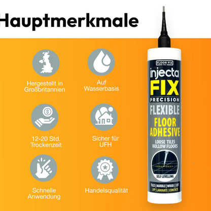 Injectafix Precision Injektionskleber für lose und hohle Fliesen