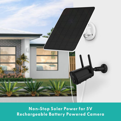 EverExceed 6W Solarpanel für Akku-Überwachungskameras, 2er-Set