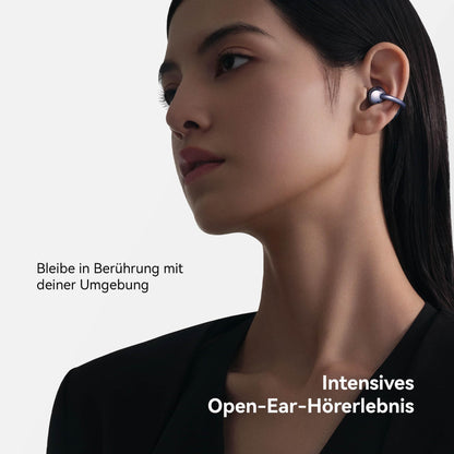 HUAWEI FreeClip Open-Ear-Kopfhörer, kabellos, Schwarz