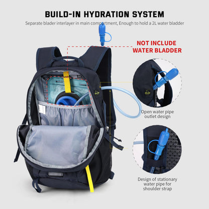 SKYSPER LANTC20 Wanderrucksack 20 L mit Rückenbelüftung