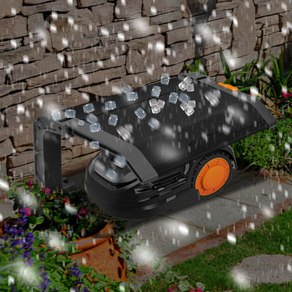 Herrselsam Klappbare Mähroboter Garage Schutzüberdachung - 72x56x36cm