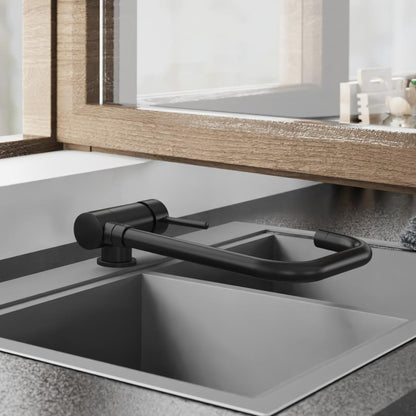 SCHÜTTE 24556 WINDOW Küchenarmatur Unterfenster umklappbar Schwarz