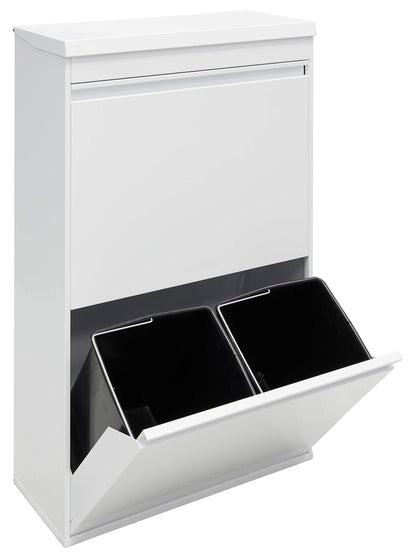 ARREGUI Top CR621-B Mülltrennsystem - 4 Fächer 68L weiss