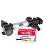 T.I.P. UV-C Strahler SPU 36000 UV Edelstahl für Pools und Teiche, rohrförmiges Gehäuse mit Kunststoff-Anschlussteilen