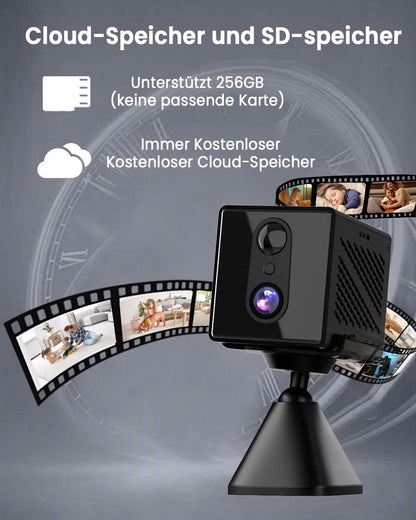 aidowocam CB70W Mini Überwachungskamera innen, 5G WiFi, 4K QHD