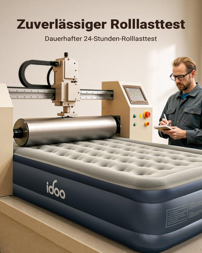 iDOO Luftmatratze Selbstaufblasend 2 Personen - 152x203x46cm