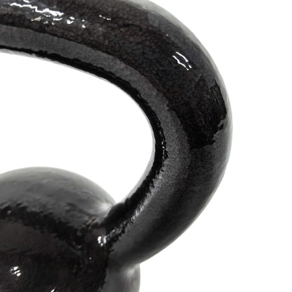 Amazon Basics Kugelhantel aus Gusseisen, 12 kg, Schwarz