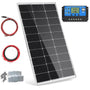 100W Mono Solarpanel Kit – 12V inkl. 20A Laderegler