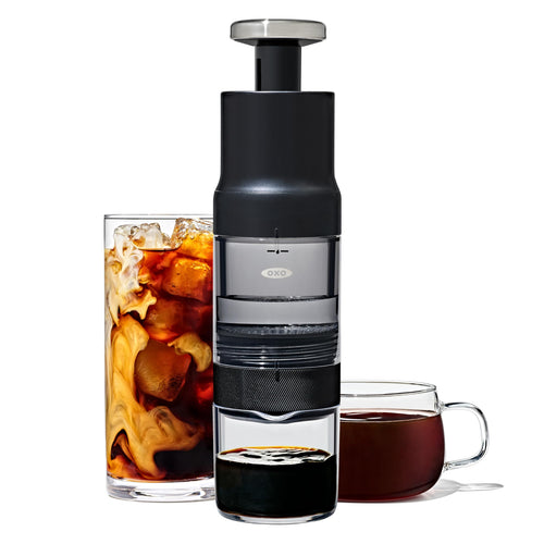 OXO Brew Rapid Brewer – tragbare manuelle Kaffeemaschine mit integriertem Edelstahlfilter