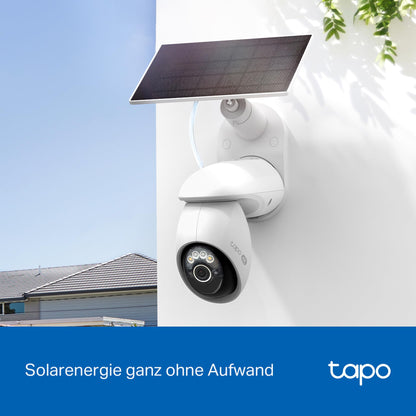 Tapo C660 KIT 4K Solar Überwachungskamera mit 360° KI-Tracking