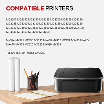 AUMOK 540XL 541XL Druckerpatronen kompatibel für Canon Pixma