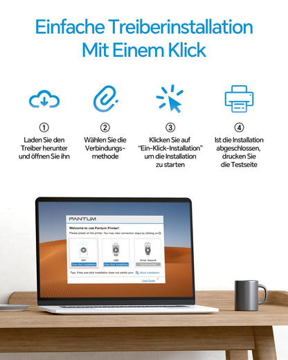 PANTUM CP2100DW Farblaserdrucker Duplex WLAN LAN USB