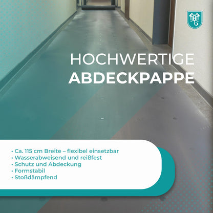 Scorprotect Abdeckpappe Milchtütenpapier 300 g/m² 1150 mm 50 m² grau