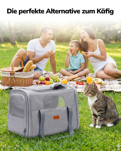 Morpilot Katzentransportbox für Katzen & Welpen bis 7 kg, 47 cm