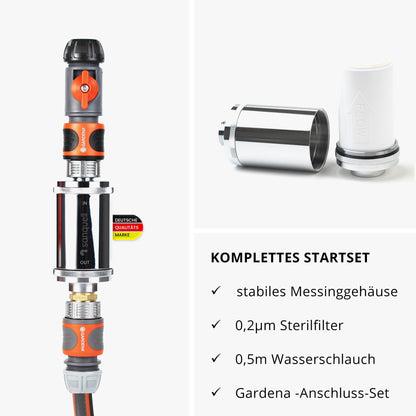Explorer Wohnmobil Wasserfilter - Befüllfilter Komplettset