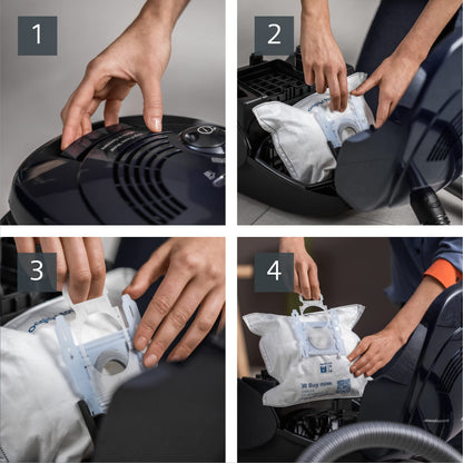 SIEMENS synchropower VS06B1110 Bodenstaubsauger - Moonlight Blue