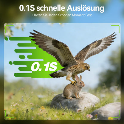 DEATTI T6 WLAN Solar Wildkamera 4K 48MP mit Nachtsicht und App