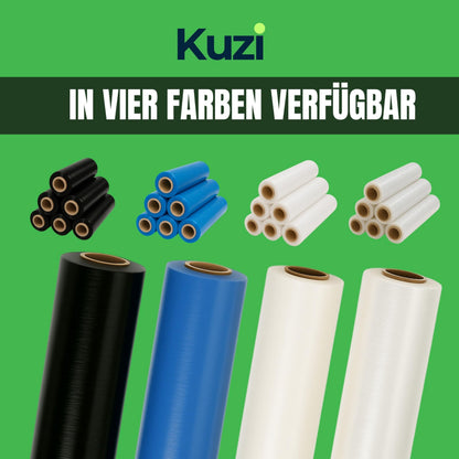 Beste-Folie Stretchfolie 6 Rollen 2,5 kg 50 cm 23 µm transparent